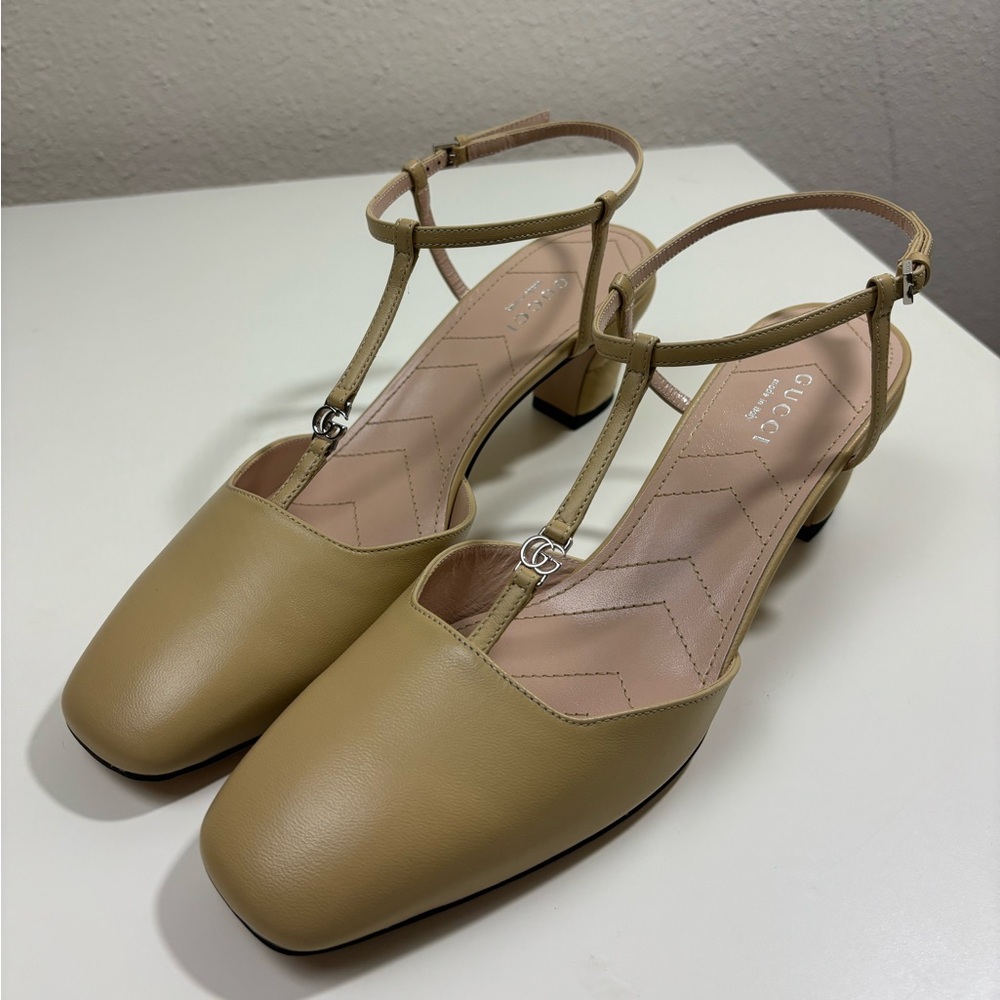 Gucci Mini GG Petite Slingback Pumps